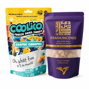 Child resistant mylar bags