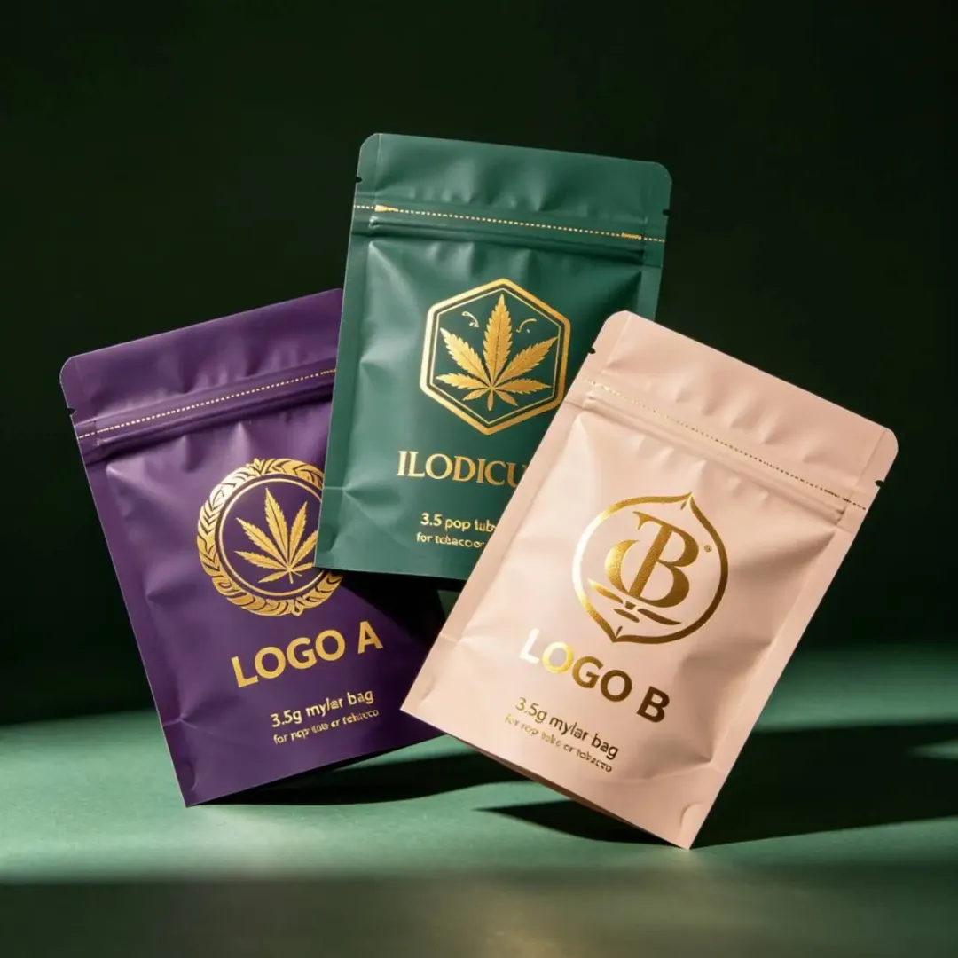 Custom weed mylar bags