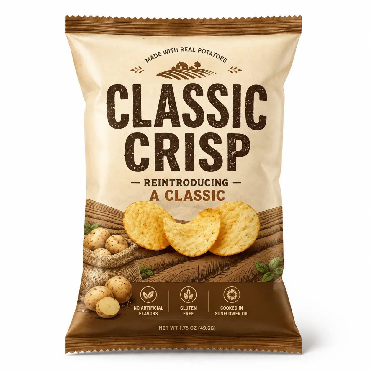 Mylar snack bags (2)